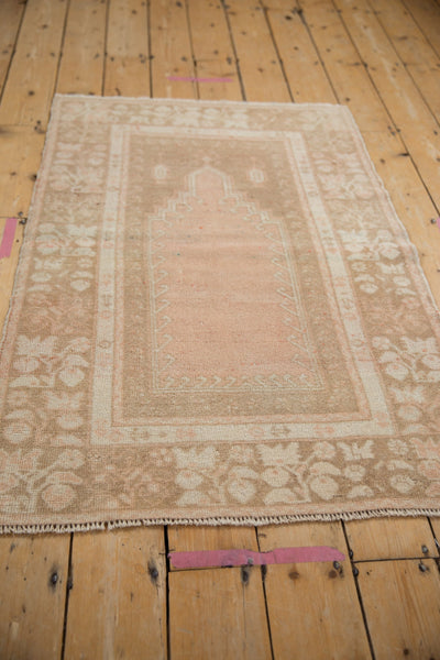 3x4.5 Vintage Distressed Oushak Rug by Old New House® - product image 5 for Resin Society
