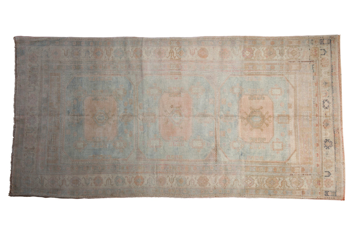 4x8 Vintage Distressed Oushak Rug Runner by Old New House® - main product image for Resin Society