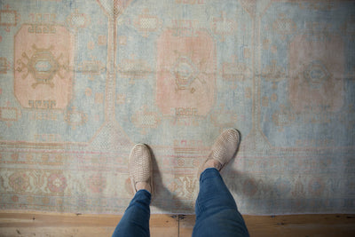4x8 Vintage Distressed Oushak Rug Runner by Old New House® - product image 2 for Resin Society