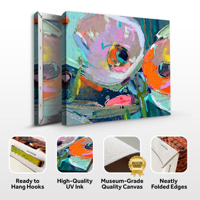 Canvas Print: Chromatic Pulse by Tailored Canvases - product image 7 for Resin Society