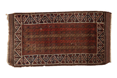 2x3.5 Antique Fine Belouch Rug by Old New House® - main product image for Resin Society