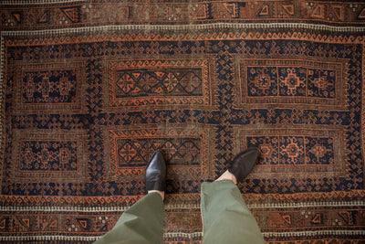 4x6.5 Vintage Belouch Rug by Old New House® - product image 2 for Resin Society