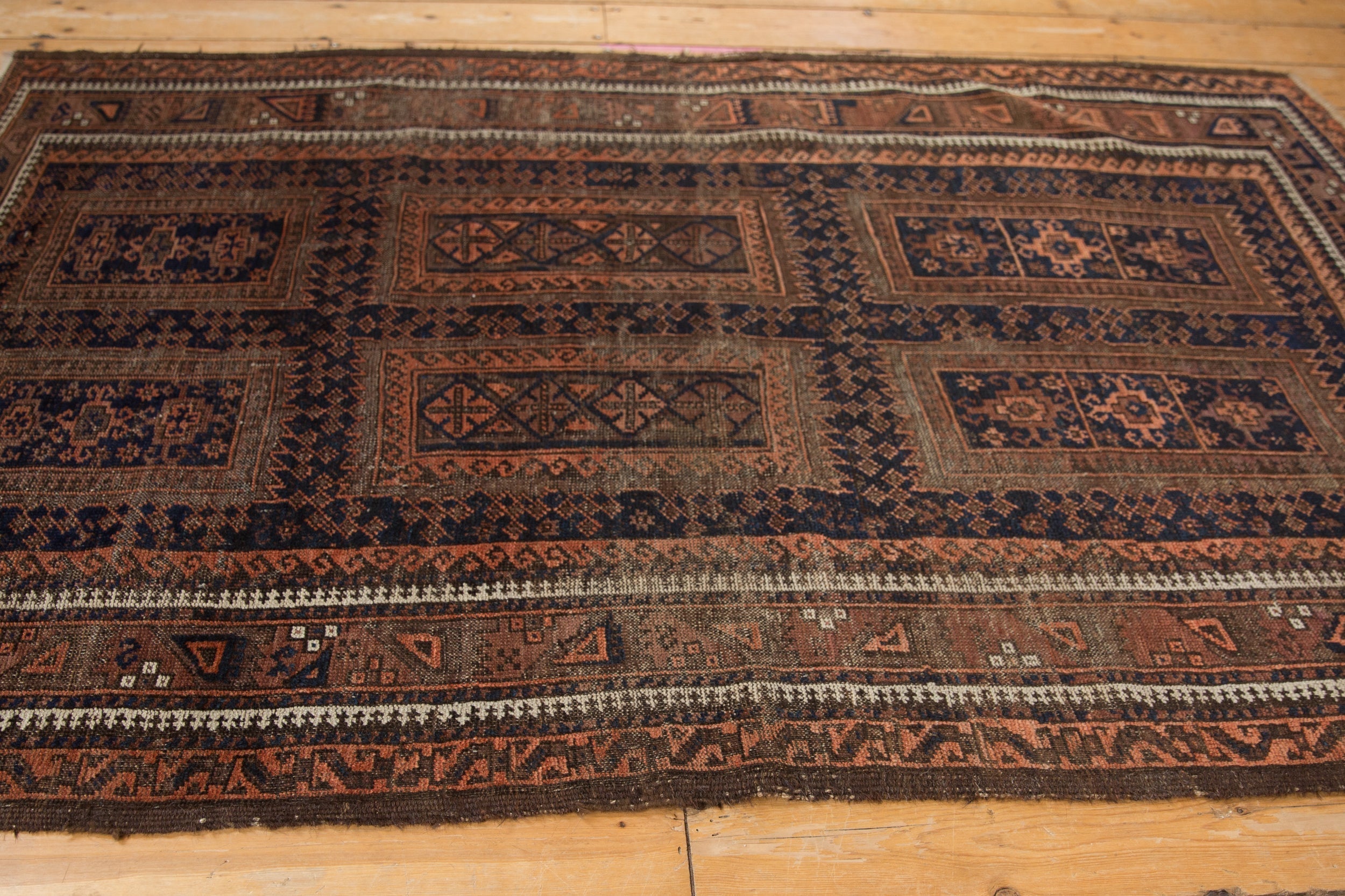 4x6.5 Vintage Belouch Rug by Old New House® - product image 6 for Resin Society