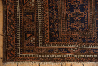 4x6.5 Vintage Belouch Rug by Old New House® - product image 7 for Resin Society