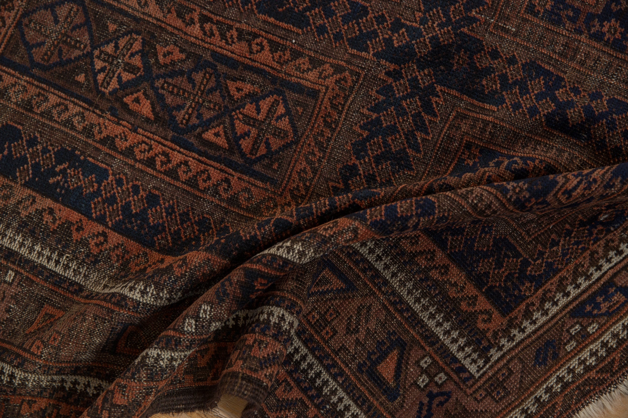 4x6.5 Vintage Belouch Rug by Old New House® - product image 10 for Resin Society