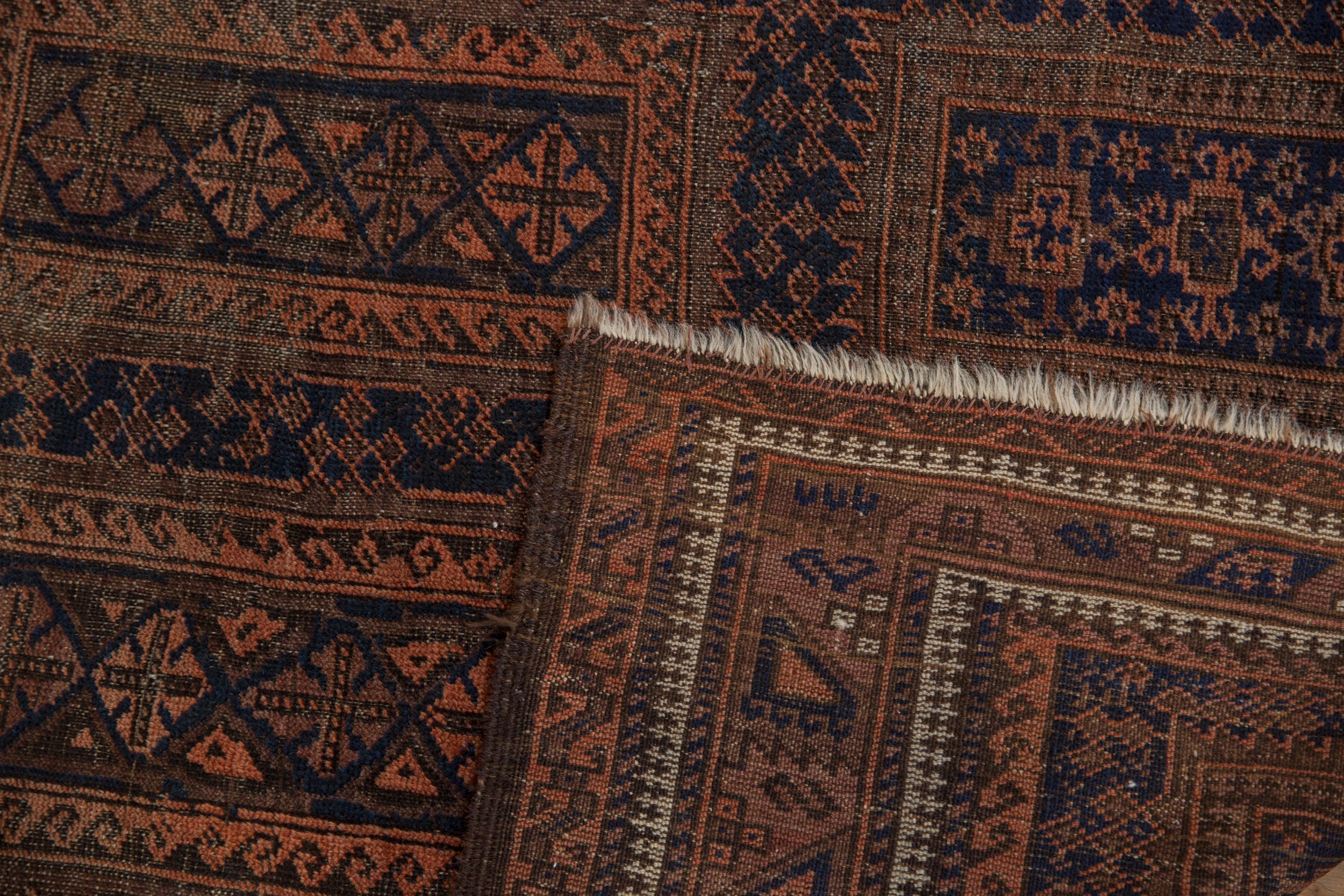 4x6.5 Vintage Belouch Rug by Old New House® - product image 11 for Resin Society