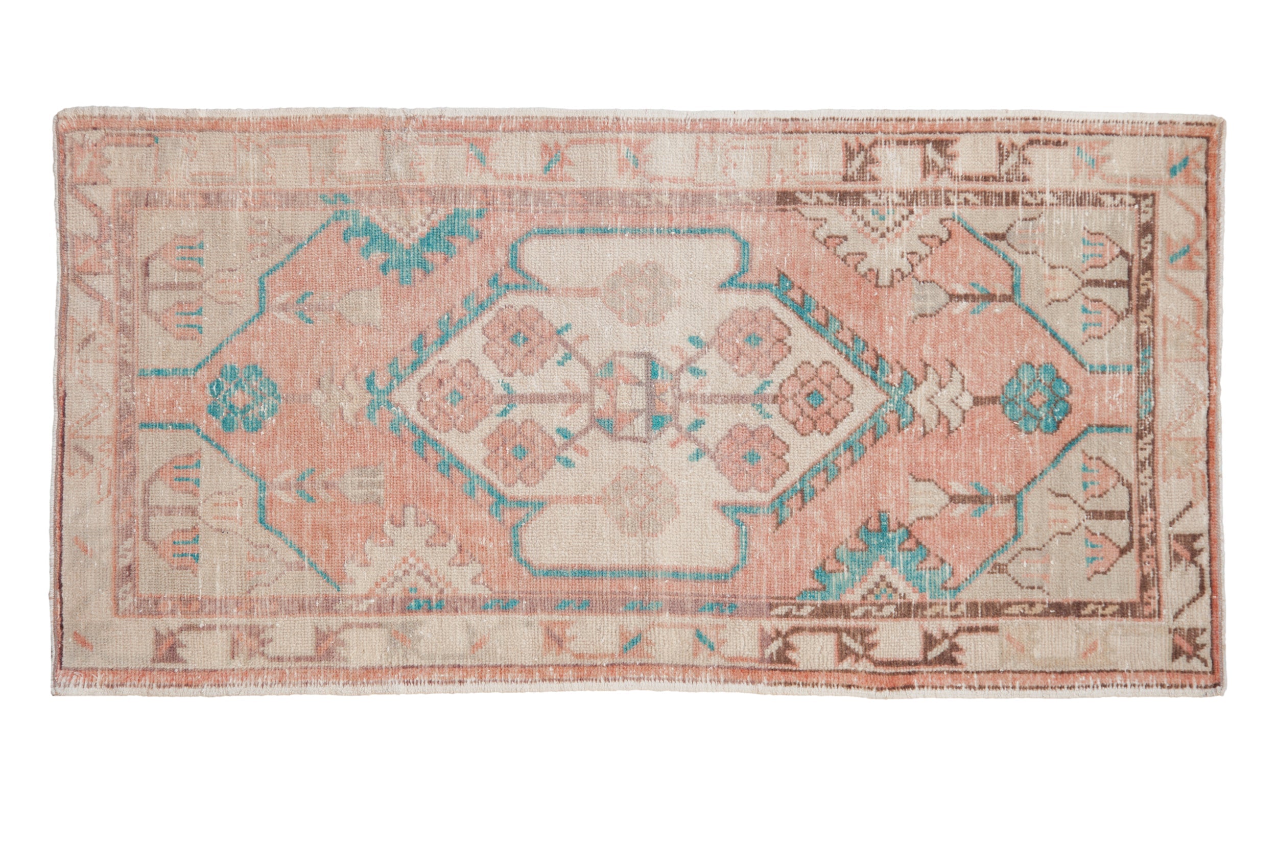 3x5.5 Vintage Distressed Oushak Rug by Old New House® - main product image for Resin Society