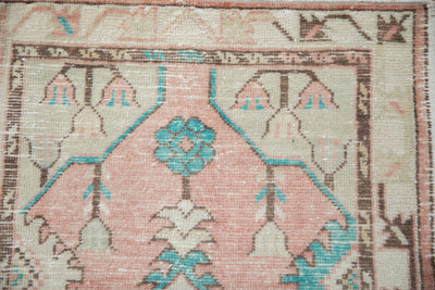 3x5.5 Vintage Distressed Oushak Rug by Old New House® - product image 3 for Resin Society