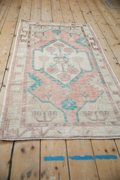 3x5.5 Vintage Distressed Oushak Rug by Old New House® - product image 5 for Resin Society