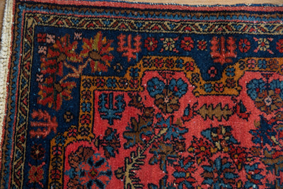 2x2.5 Vintage Fine Mehreban Square Rug Mat by Old New House® - product image 3 for Resin Society