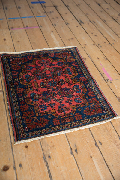 2x2.5 Vintage Fine Mehreban Square Rug Mat by Old New House® - product image 4 for Resin Society