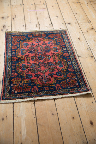 2x2.5 Vintage Fine Mehreban Square Rug Mat by Old New House® - product image 5 for Resin Society