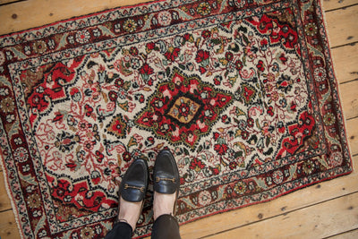2.5x4 Vintage Dargezine Rug