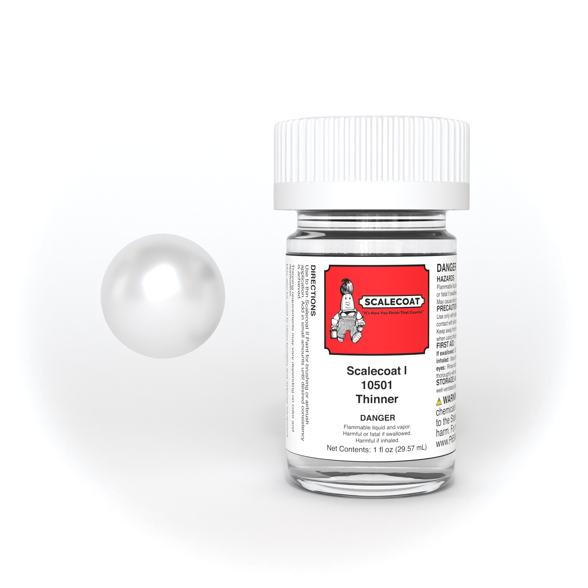 Scalecoat I 1oz Thinner - 10501 by Scalecoat