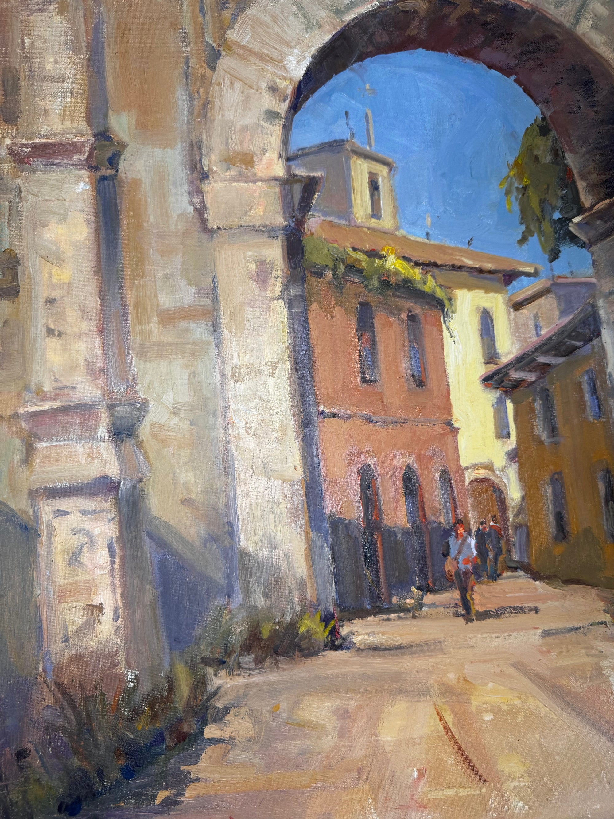 One Hundred and Six original plein air painting by John Beard on board, 16x20 inches