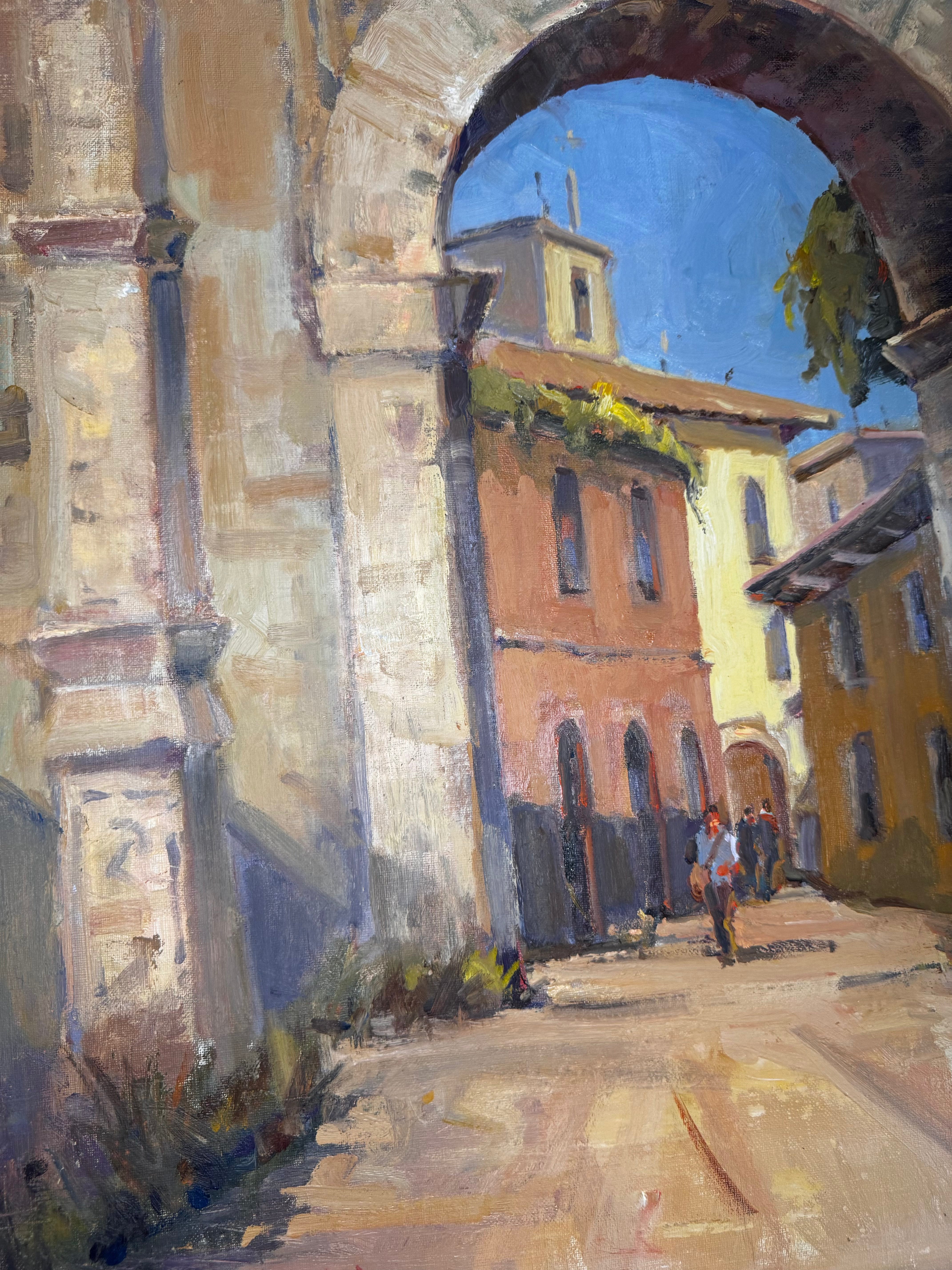 One Hundred and Six original plein air painting by John Beard on board, 16x20 inches