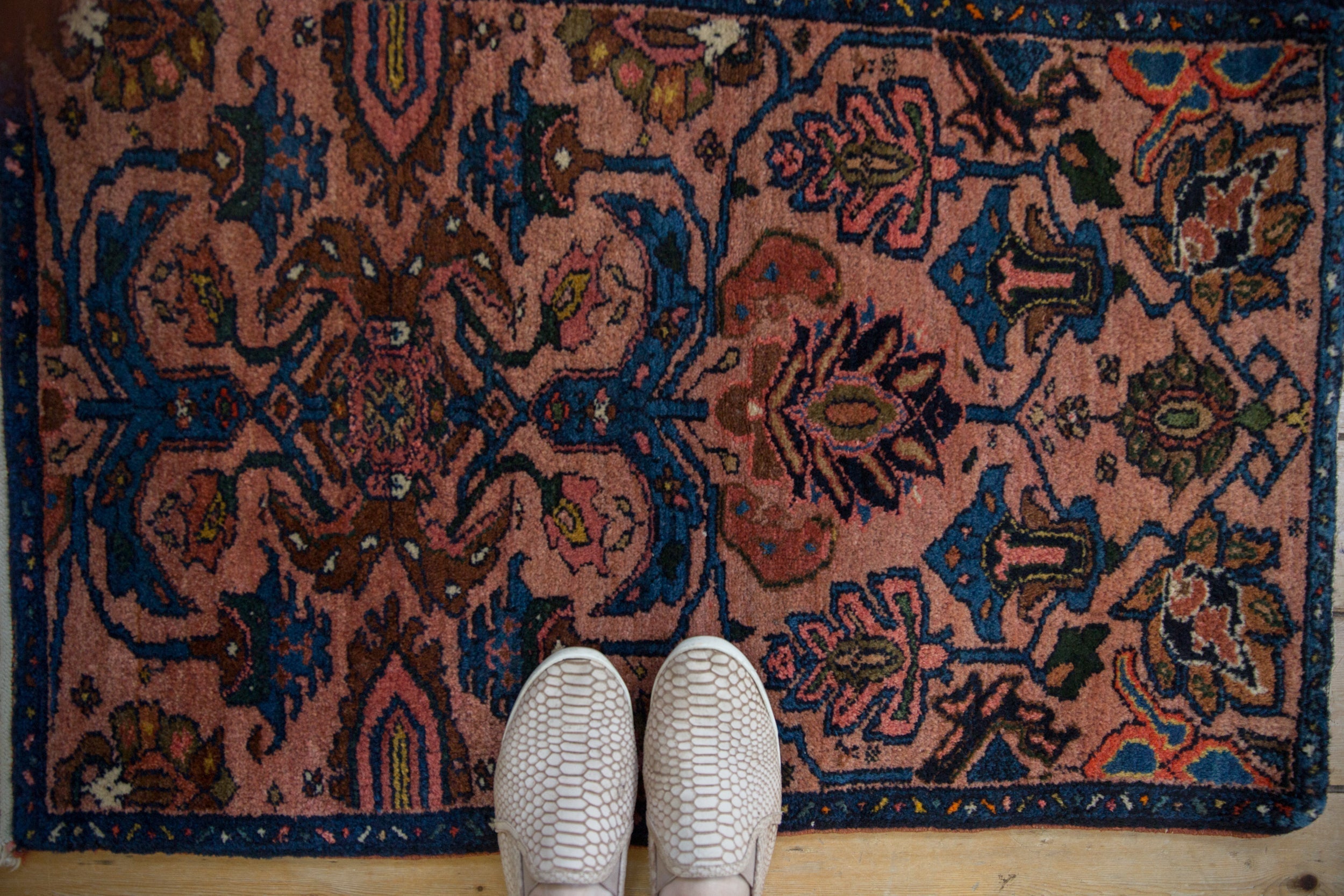 2x3.5 Vintage Sampler Mehreban Rug by Old New House® - product image 2 for Resin Society