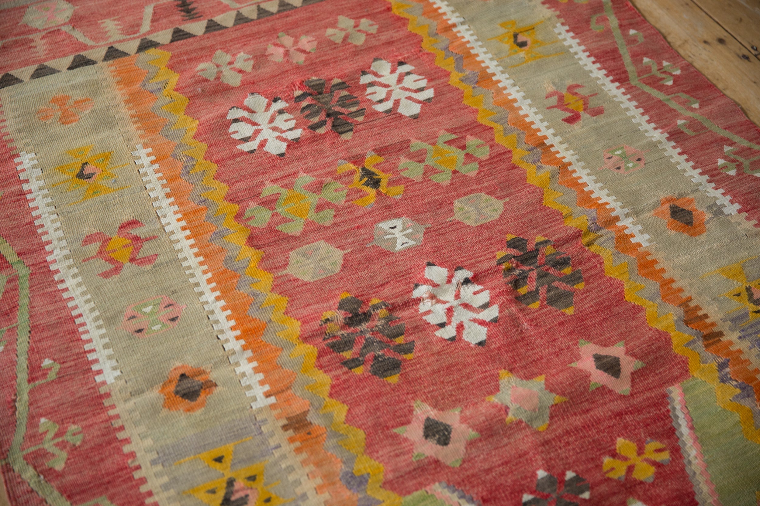 4x7 Vintage Turkish Kilim Rug by Old New House® - product image 9 for Resin Society