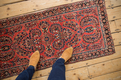 2x4.5 Vintage German Sarouk Rug Runner by Old New House® - product image 2 for Resin Society