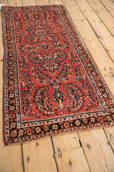 2x4.5 Vintage German Sarouk Rug Runner by Old New House® - product image 3 for Resin Society