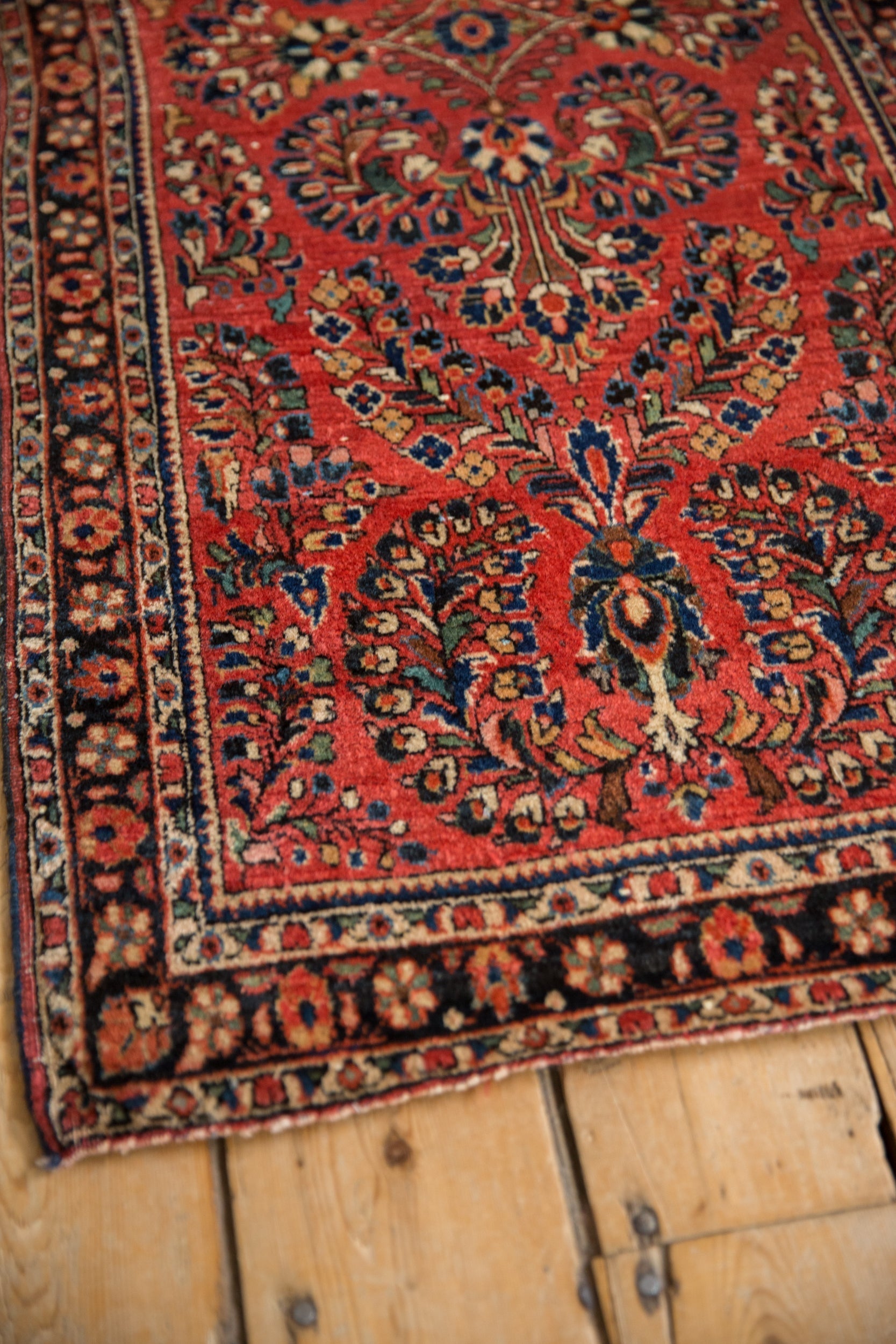 2x4.5 Vintage German Sarouk Rug Runner by Old New House® - product image 4 for Resin Society