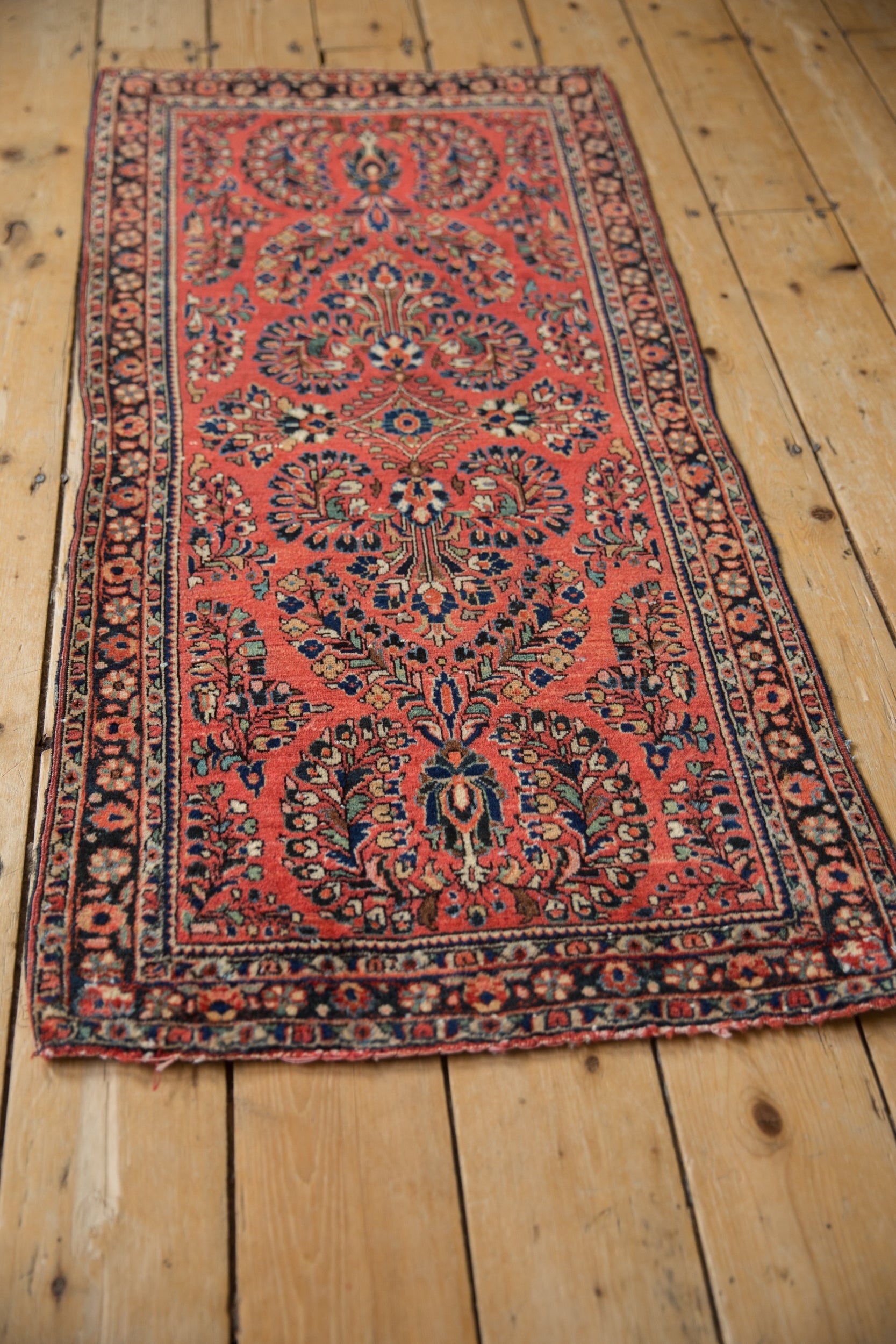 2x4.5 Vintage German Sarouk Rug Runner by Old New House® - product image 5 for Resin Society