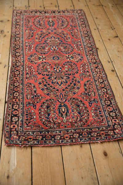 2x4.5 Vintage German Sarouk Rug Runner by Old New House® - product image 5 for Resin Society