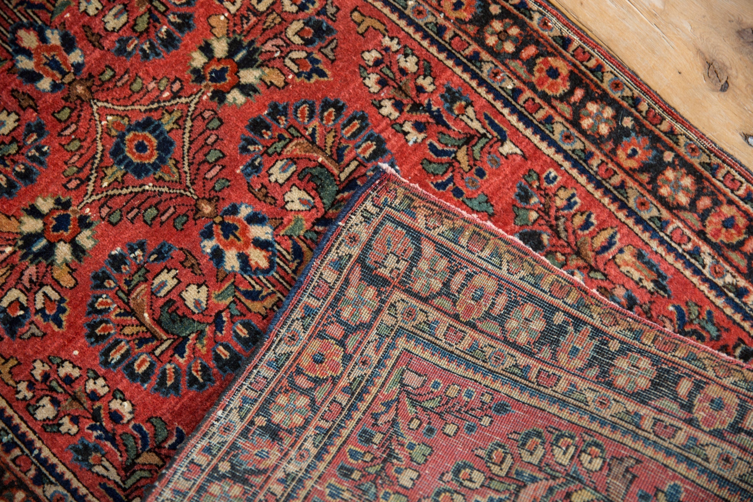 2x4.5 Vintage German Sarouk Rug Runner by Old New House® - product image 8 for Resin Society
