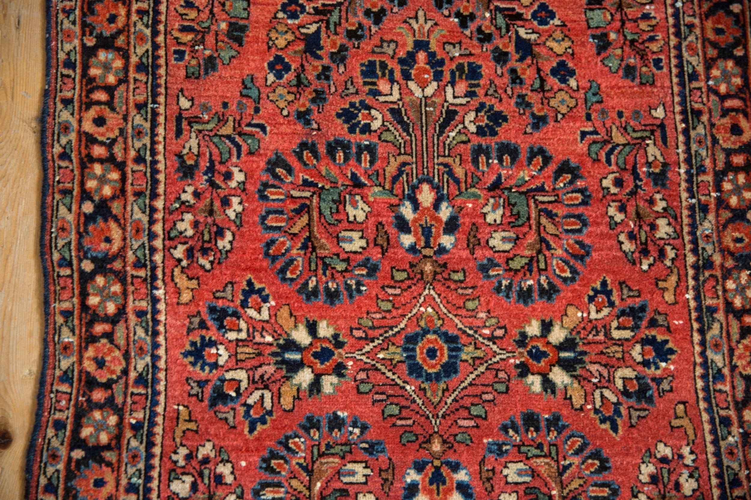 2x4.5 Vintage German Sarouk Rug Runner by Old New House® - product image 9 for Resin Society