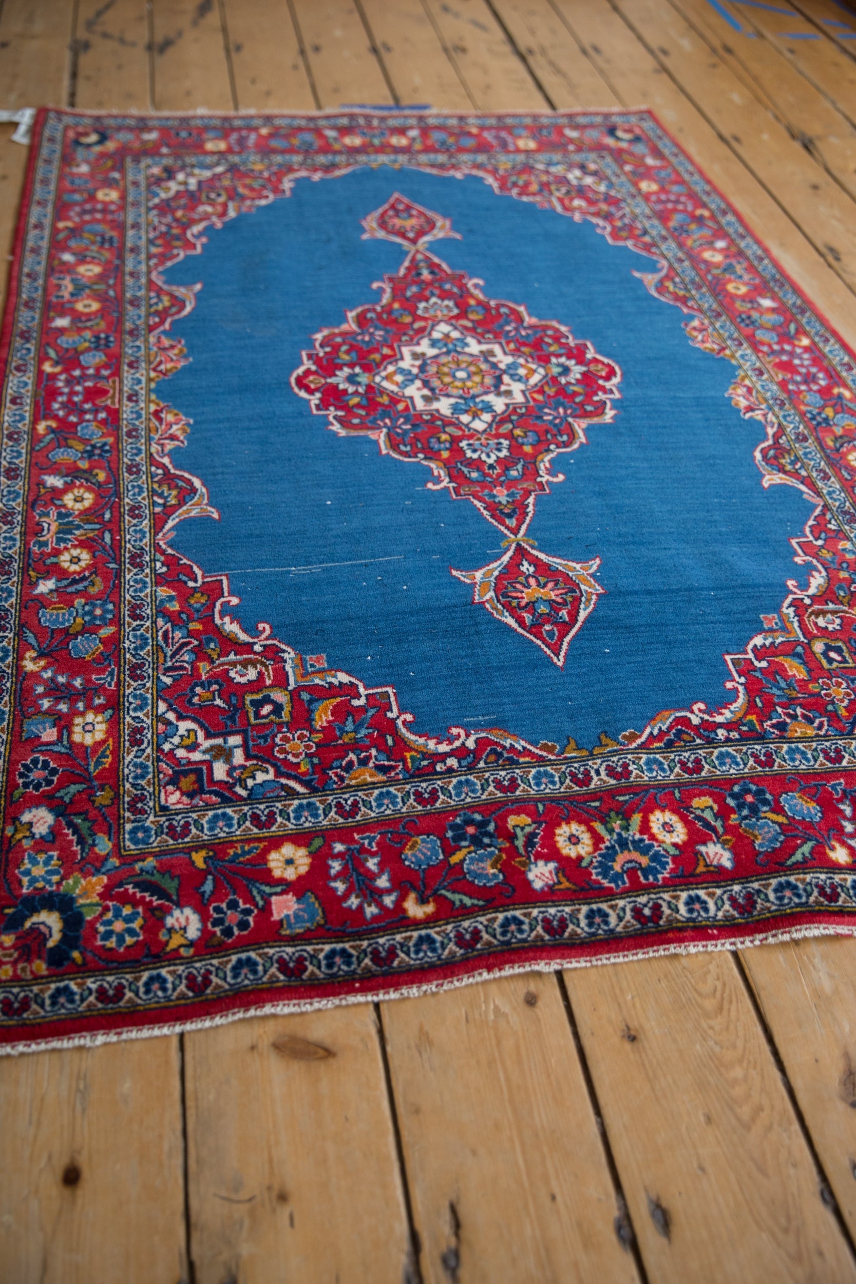 3.5x5.5 Vintage Fine Kashan Rug by Old New House® - product image 4 for Resin Society