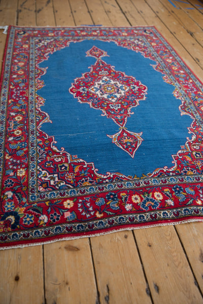 3.5x5.5 Vintage Fine Kashan Rug by Old New House® - product image 4 for Resin Society