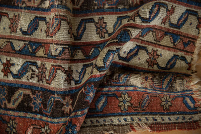 1.5x2.5 Antique Fragment Anatolian Rug Mat by Old New House® - product image 6 for Resin Society
