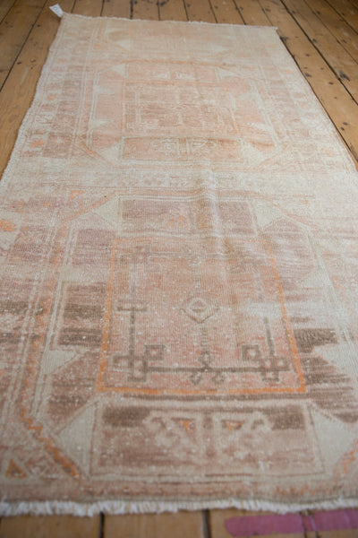 3x6.5 Vintage Distressed Fragment Oushak Rug Runner by Old New House® - product image 4 for Resin Society
