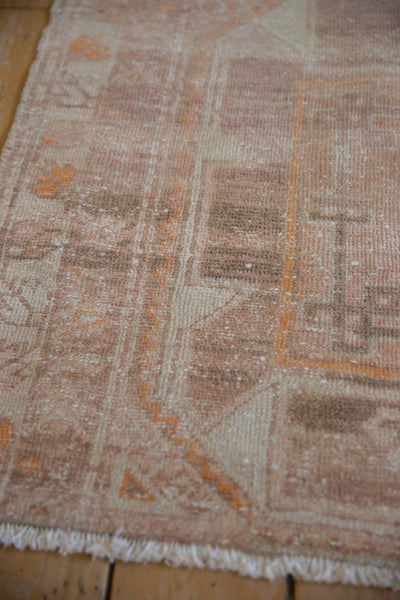 3x6.5 Vintage Distressed Fragment Oushak Rug Runner by Old New House® - product image 5 for Resin Society