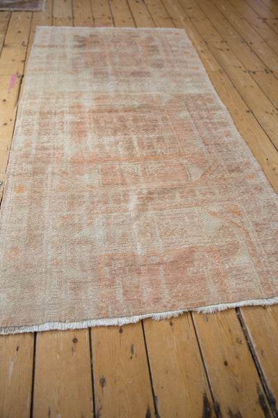 3x6.5 Vintage Distressed Fragment Oushak Rug Runner by Old New House® - product image 6 for Resin Society