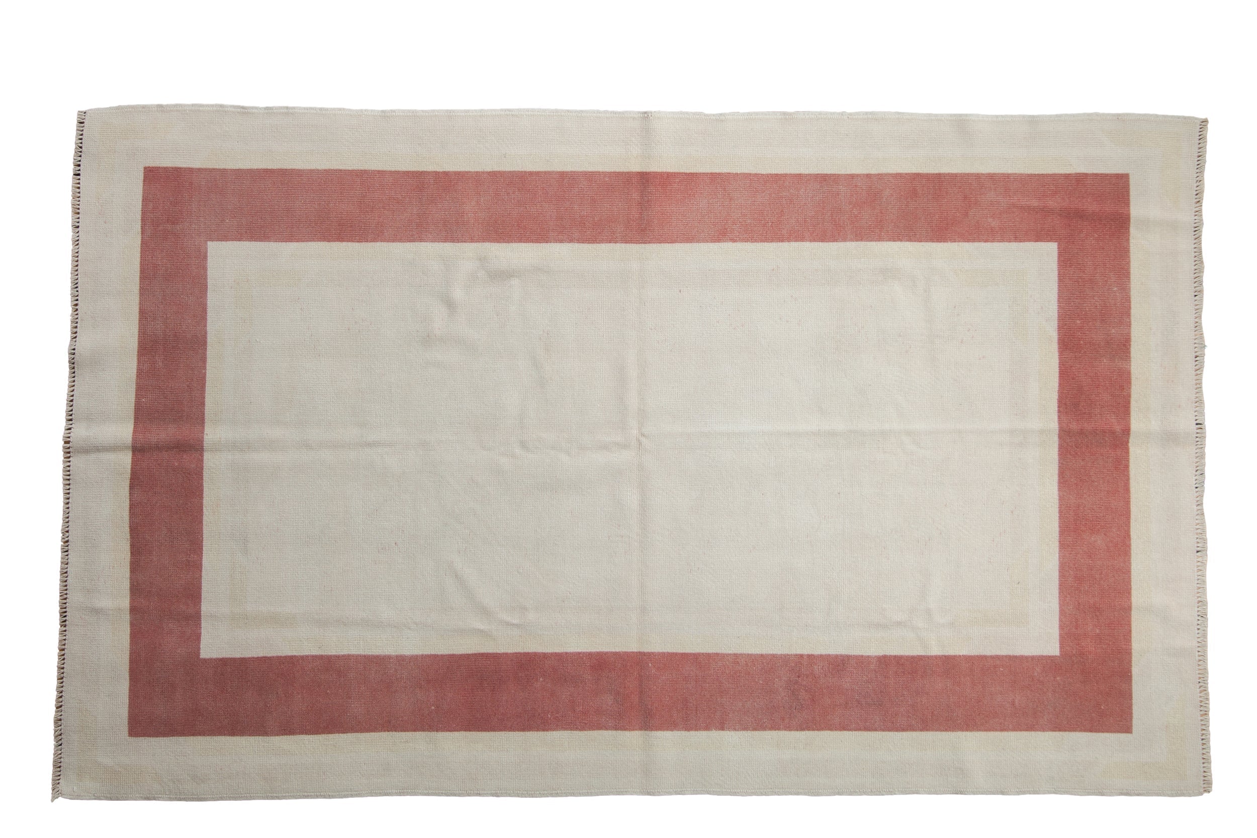 5x8 Vintage Distressed Oushak Carpet