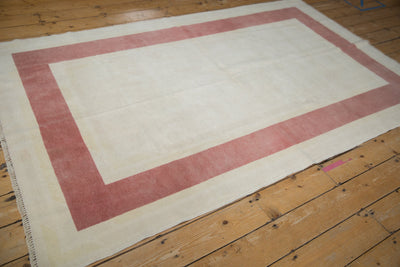 5x8 Vintage Distressed Oushak Carpet