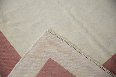 5x8 Vintage Distressed Oushak Carpet