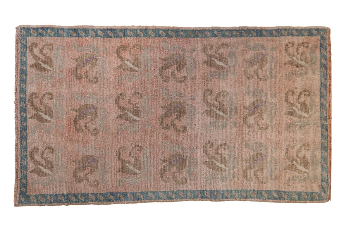 2.5x4.5 Vintage Distressed Oushak Rug by Old New House® - main product image for Resin Society