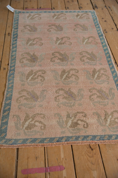 2.5x4.5 Vintage Distressed Oushak Rug by Old New House® - product image 3 for Resin Society