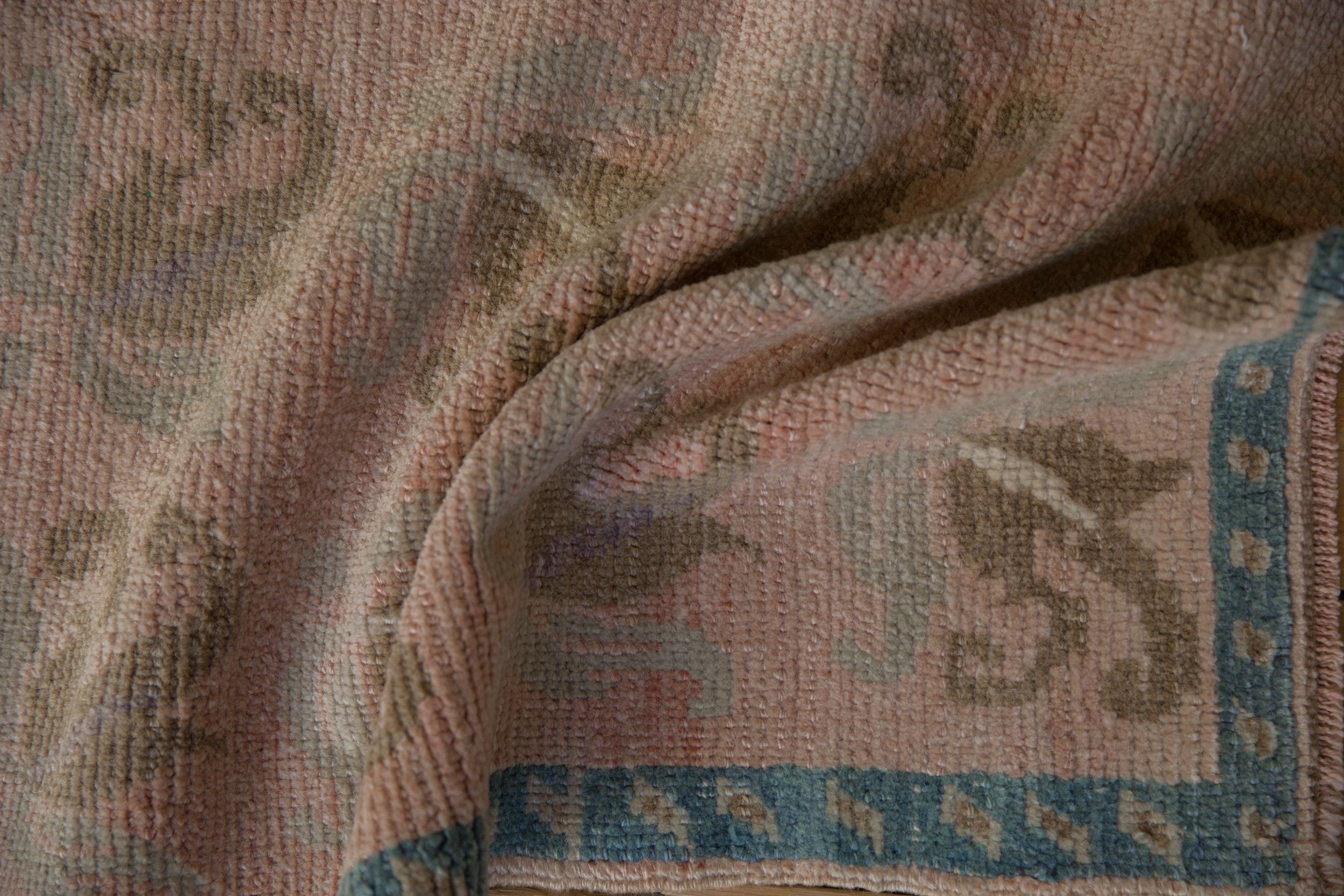 2.5x4.5 Vintage Distressed Oushak Rug by Old New House® - product image 7 for Resin Society