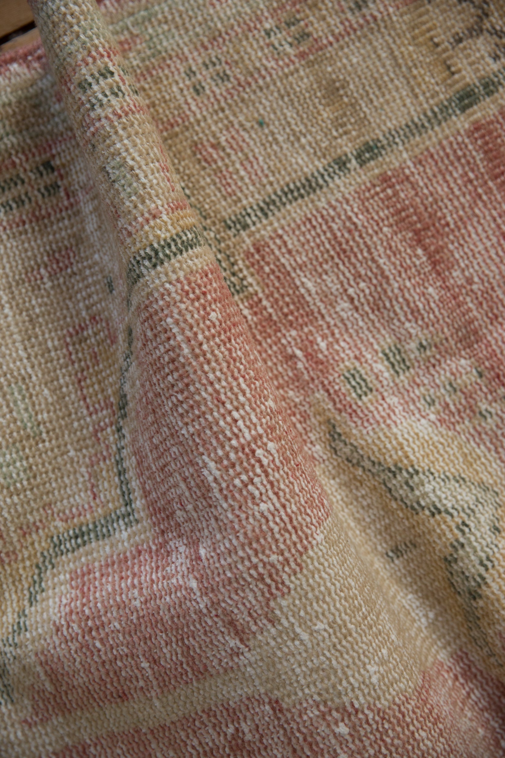 3x4.5 Vintage Distressed Oushak Rug