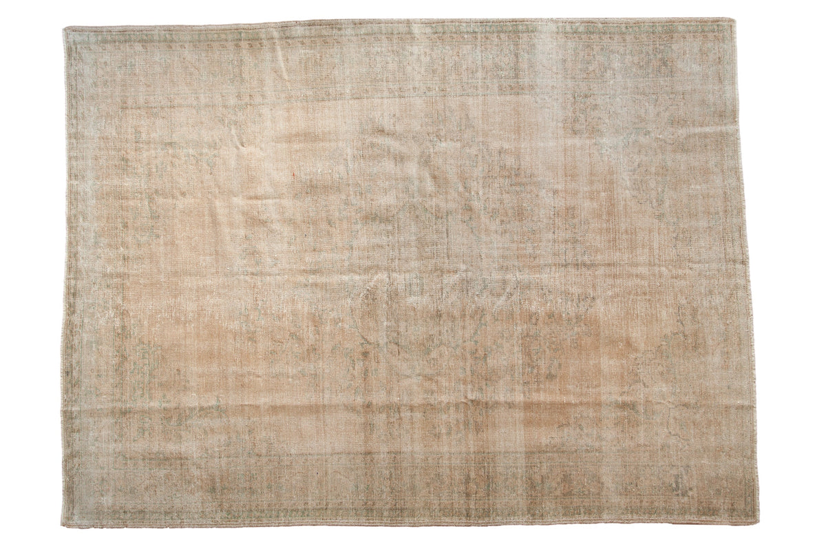 7x9.5 Vintage Distressed Oushak Carpet by Old New House® - main product image for Resin Society