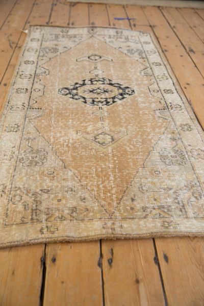 2.5x5 Vintage Distressed Oushak Rug Runner