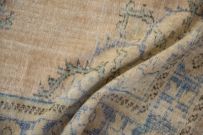 6x9.5 Vintage Distressed Oushak Carpet by Old New House® - product image 8 for Resin Society