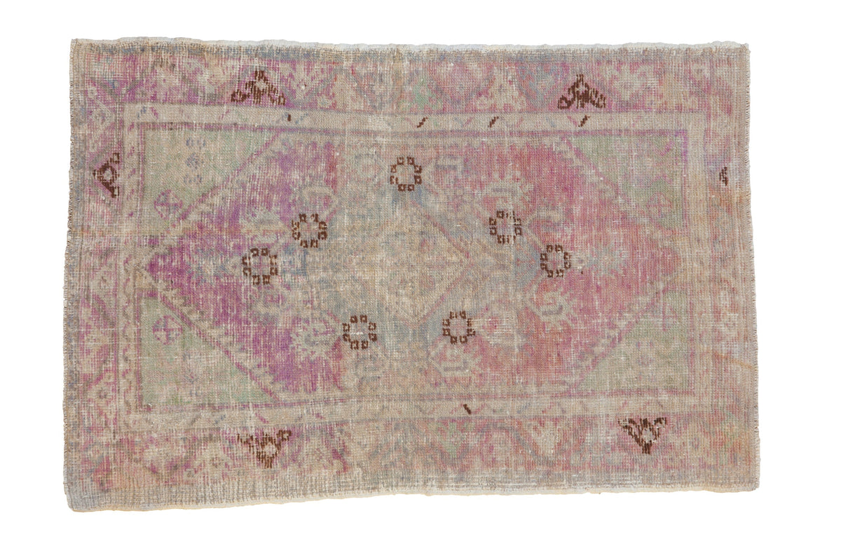 2.5x4 Vintage Distressed Oushak Rug by Old New House® - main product image for Resin Society