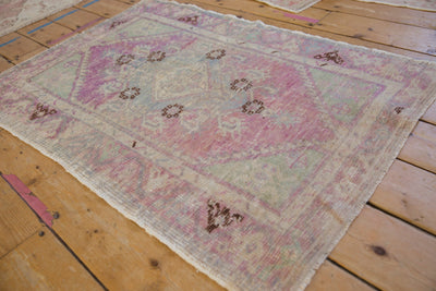 2.5x4 Vintage Distressed Oushak Rug by Old New House® - product image 3 for Resin Society