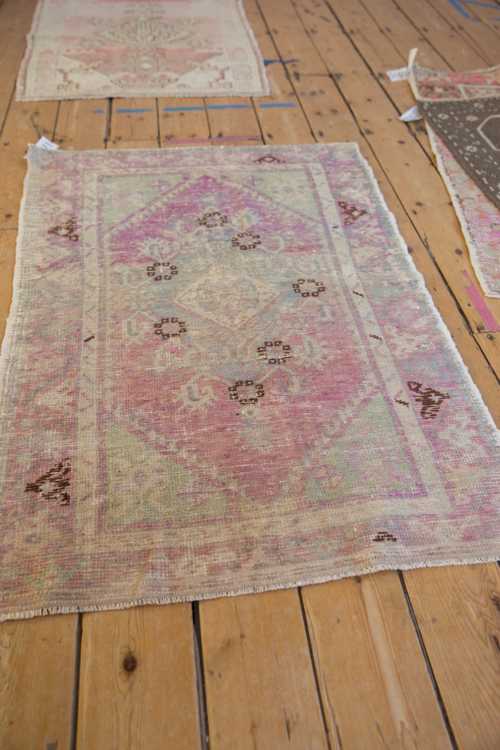 2.5x4 Vintage Distressed Oushak Rug by Old New House® - product image 7 for Resin Society