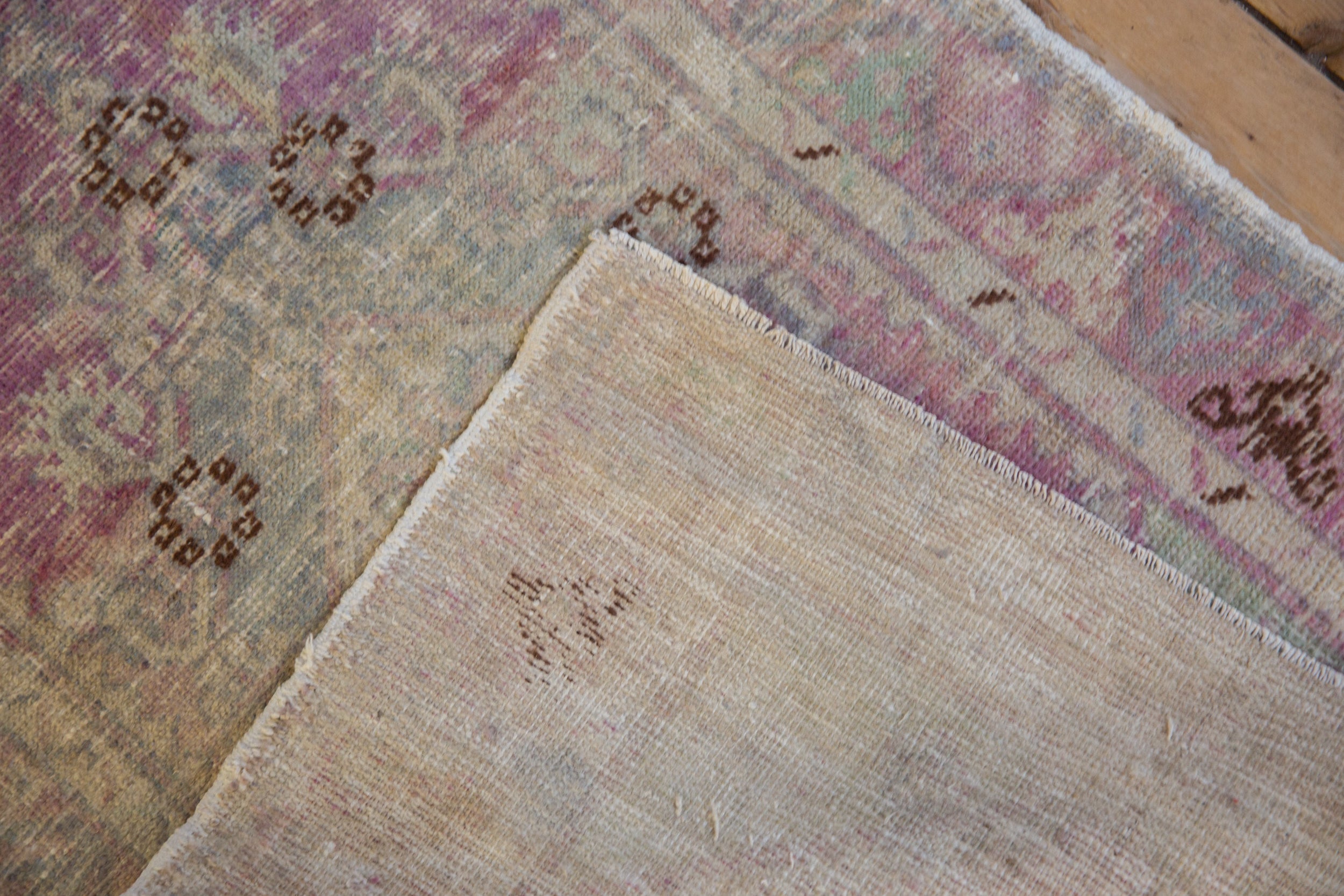 2.5x4 Vintage Distressed Oushak Rug by Old New House® - product image 9 for Resin Society