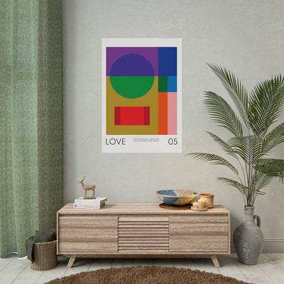 Positivity Series #5: LOVE - Fine Art Giclée Print by Holly McWhorter by Holly McWhorter Art: Paintings and Art Prints - product image 7 for Resin Society